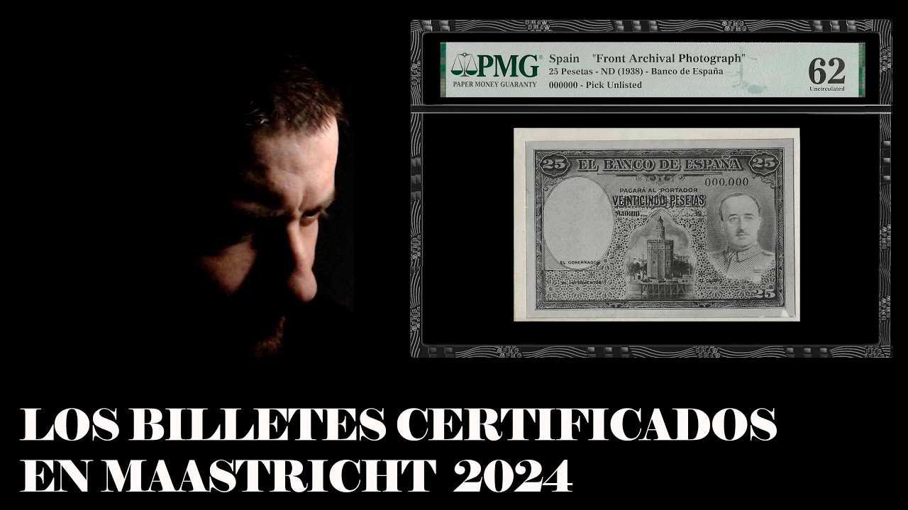 Los billetes que certificamos on site en PMG, Maastricht, Países Bajos 2024.
