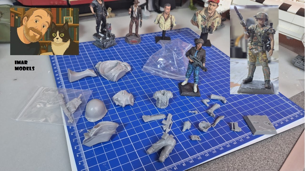 Imar Models - Temu Aliens Hicks Figure Kit