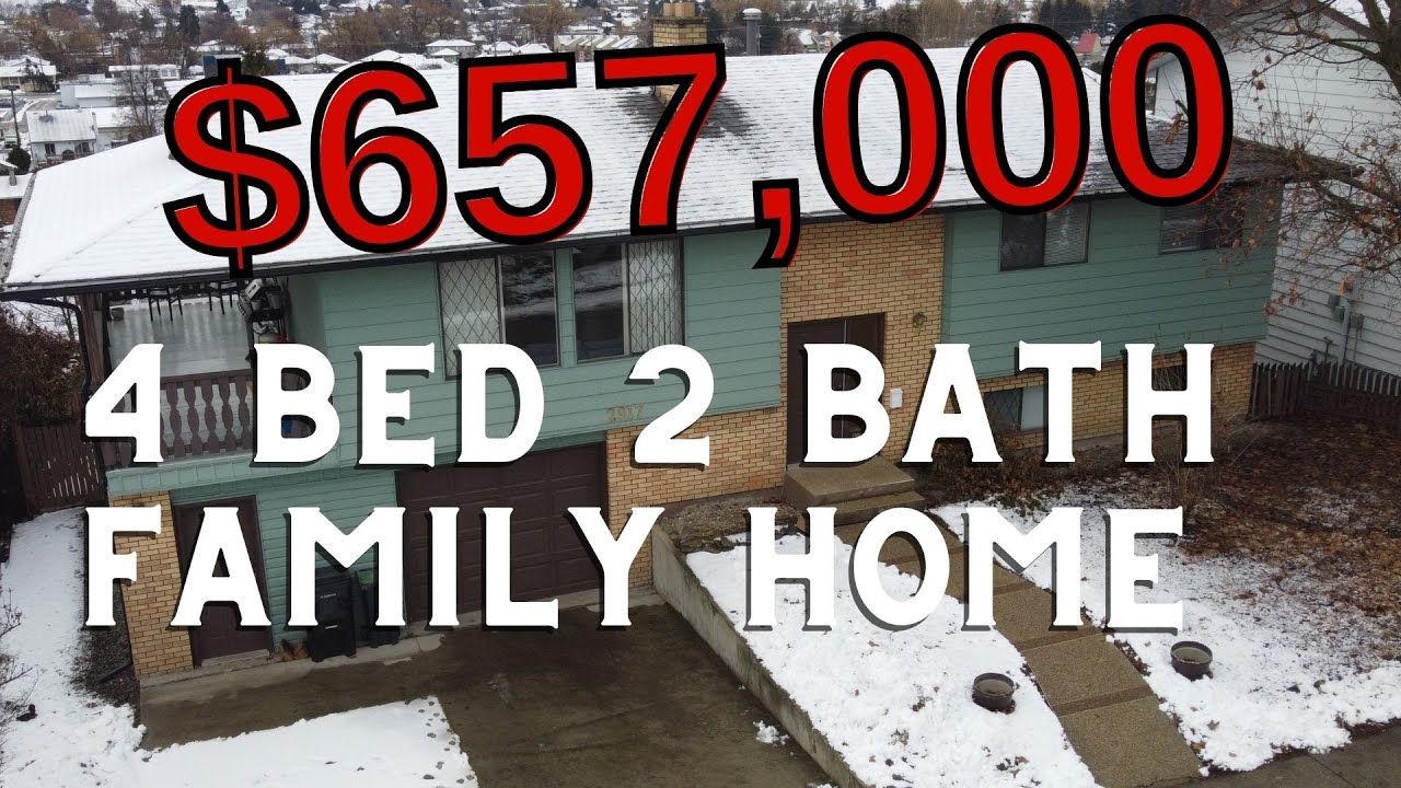 Tour an Updated Family Home in Westmount, Vernon BC - 2917 Prospect Dr.  Okanagan Real Estate Tours