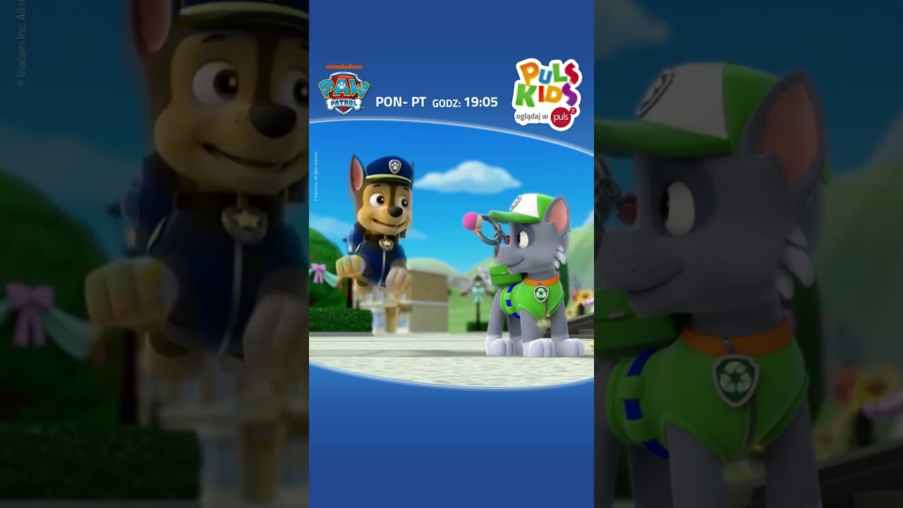 Oglądaj "Psi Patrol" widzimy się o 