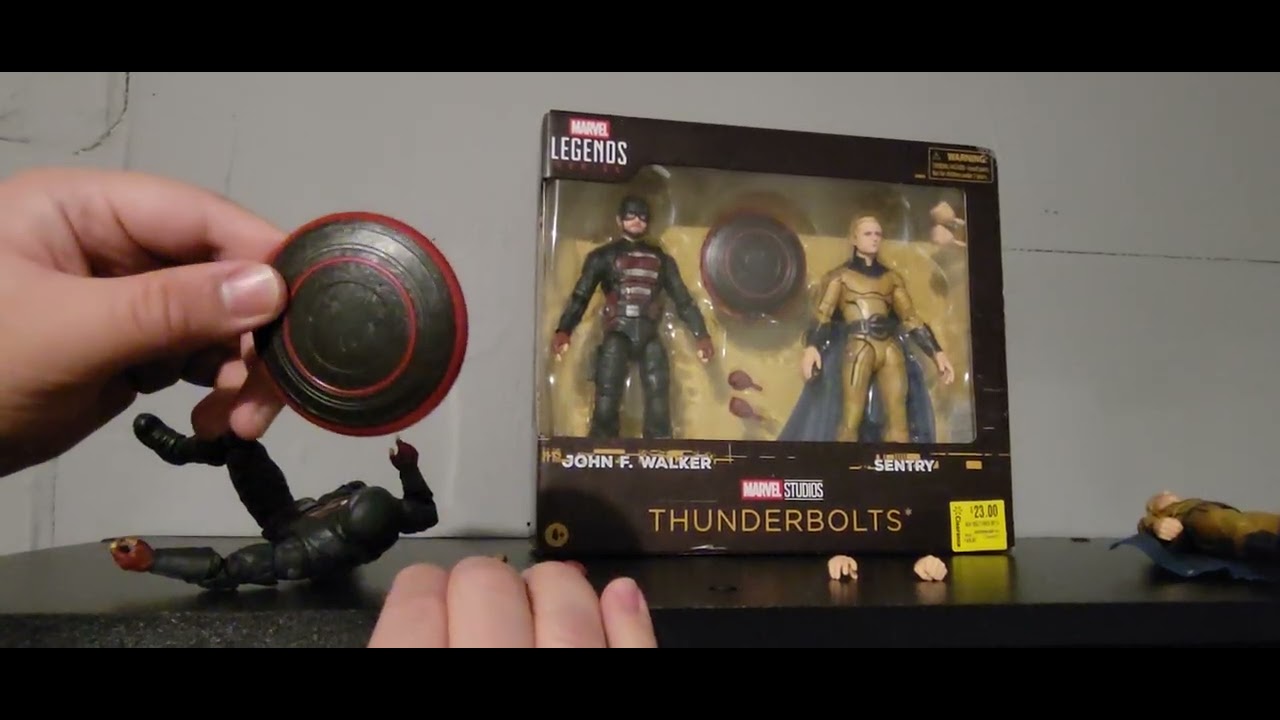 Marvel Legends Thunderbolts* Sentry and US Agent 2 pack Toy review 