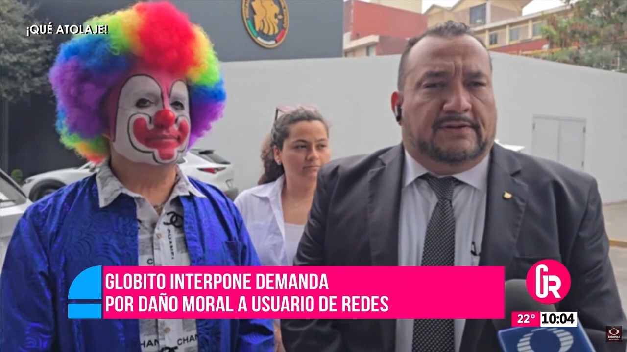 Globito interpone demanda por daño moral | Gente Regia