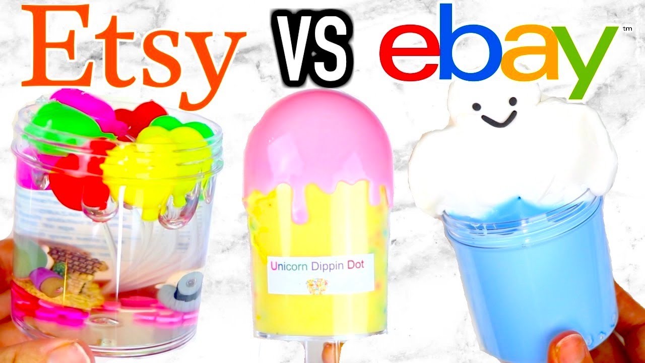 I Bought EVERY Kawaii Slime on Etsy and Ebay!