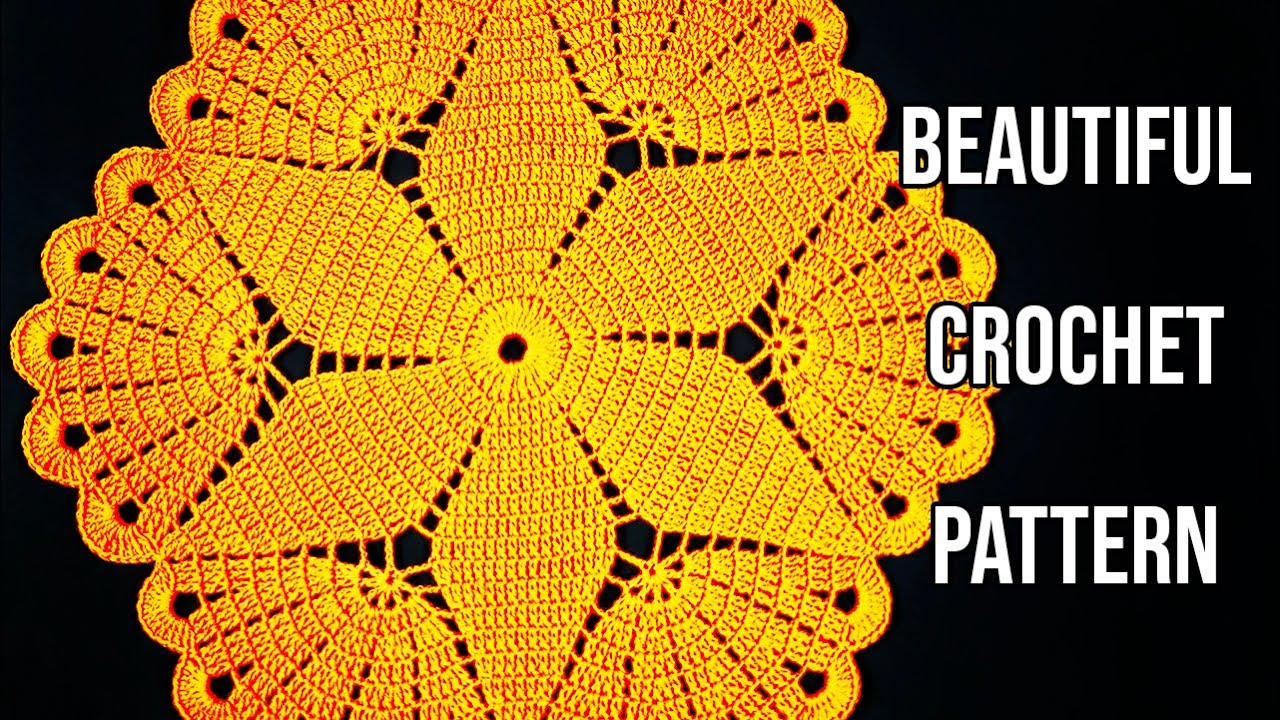 Beautiful Crochet Design in Hindi & Urdu - Woolen Rumal Pattern 279