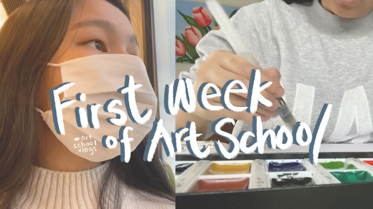ART SCHOOL VLOG | First week of Art School