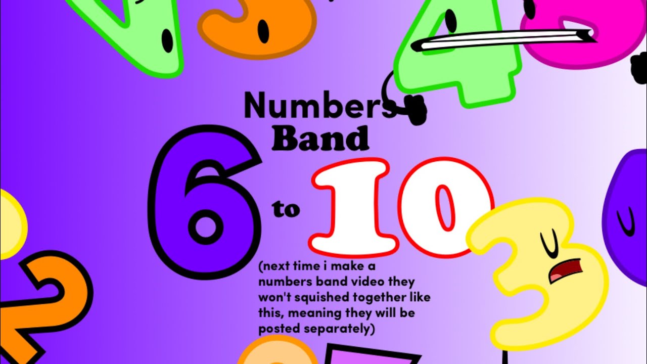 Numbers Band 6-10