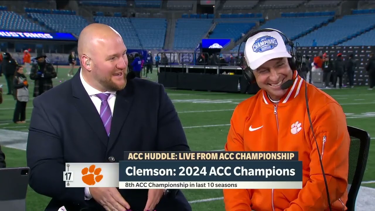 Cade Klubnik & Dabo Swinney on ACC Huddle, 12/07/24