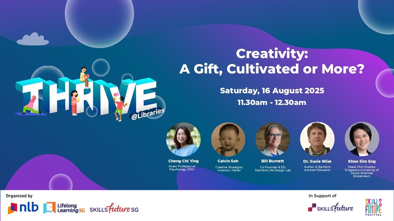 Creativity: A Gift, Cultivated or More? | Thrive@Libraries