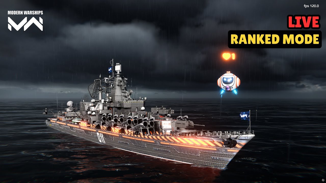 Modern Warships: 🔴Live Stream - RANKED MODE SOLO GRINDING