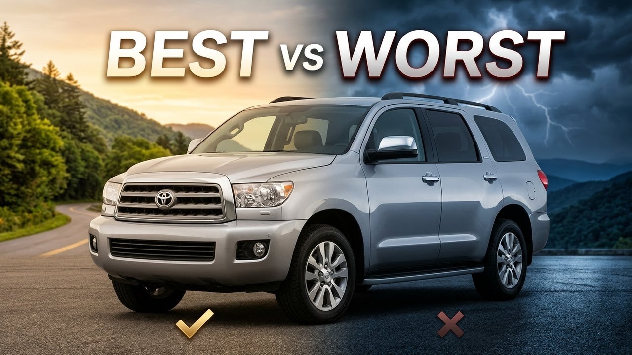 3 лучших года выпуска Toyota Sequoia (не стоит их покупать!)