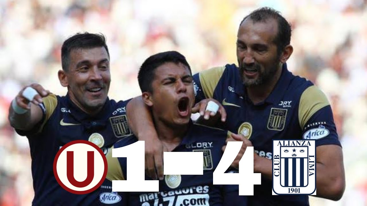 Universitario 1 vs 4 Alianza Lima [ liga 1 jornada 10. 2022