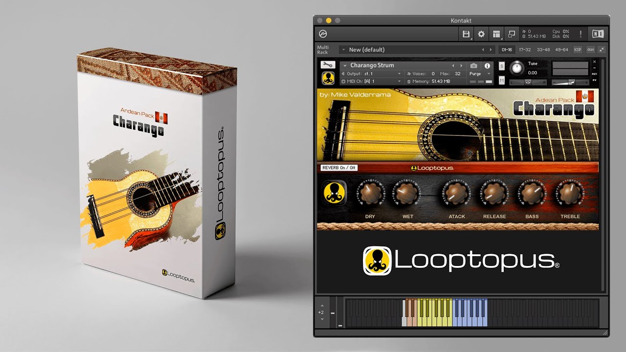 Real CHARANGO (Andean Pack 1) Looptopus