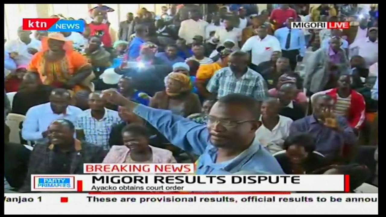 Migori County Governor Okoth Obado declared winner of ODM Party Primary