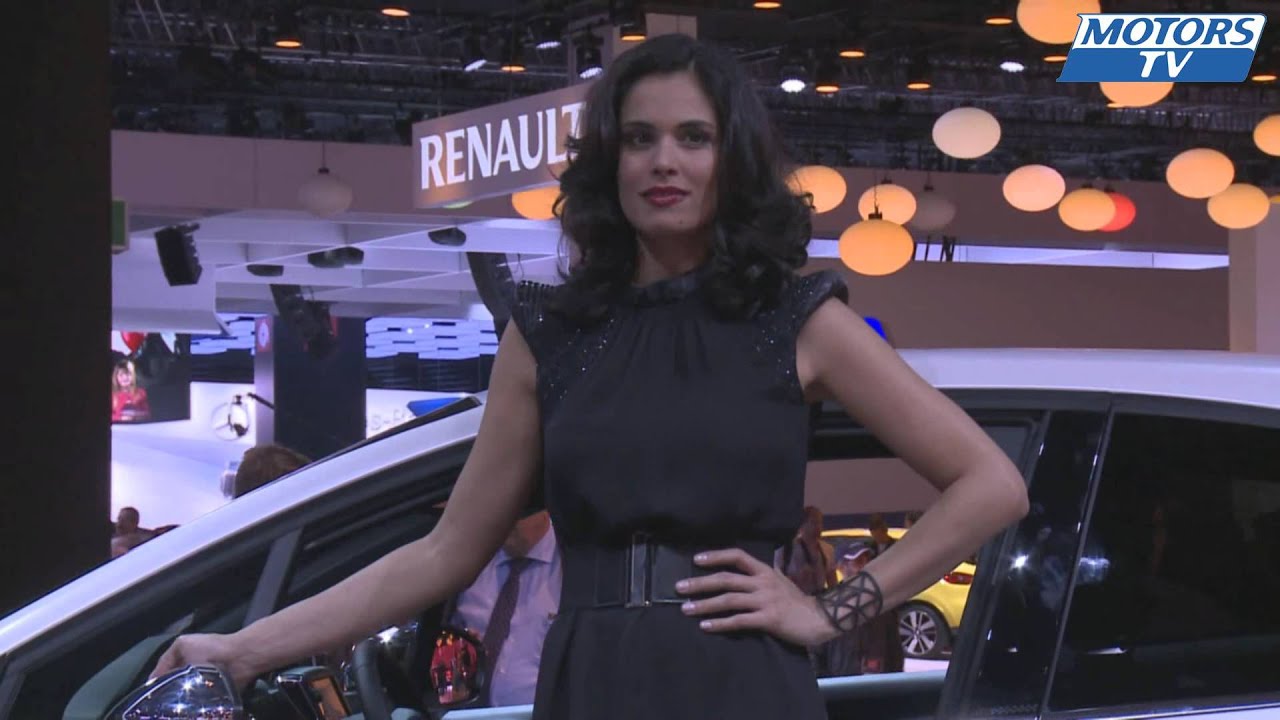 Les plus belles hôtesses du Mondial auto 2012