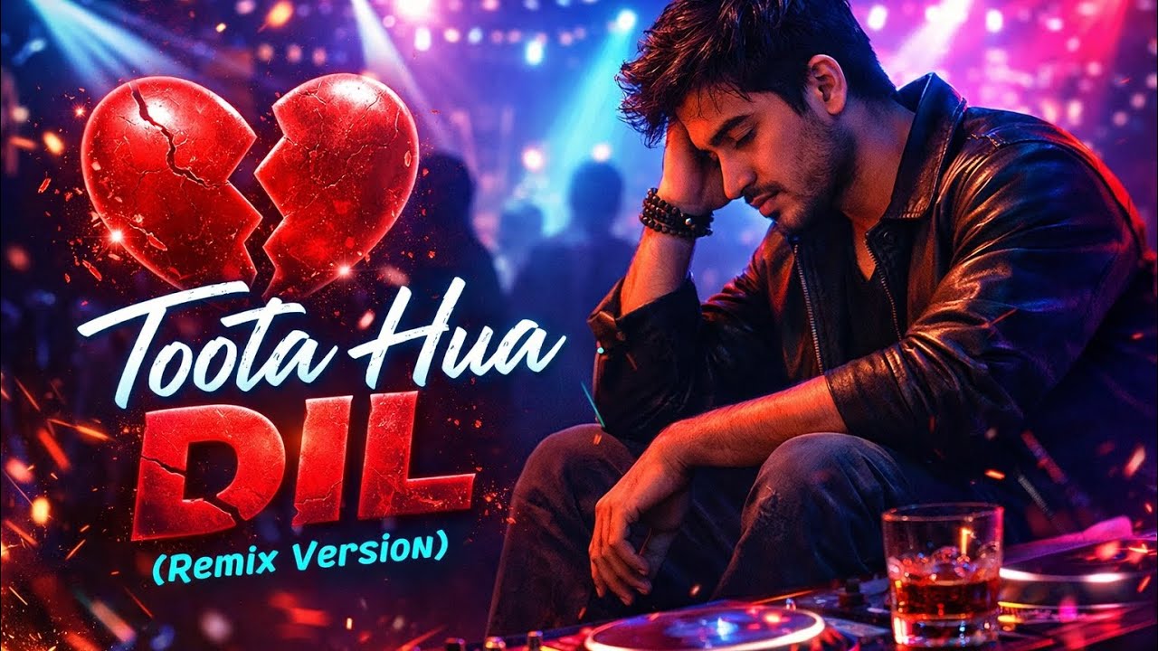 Toota Hua Dil (Remix Version) #song #sadsong #broken 
