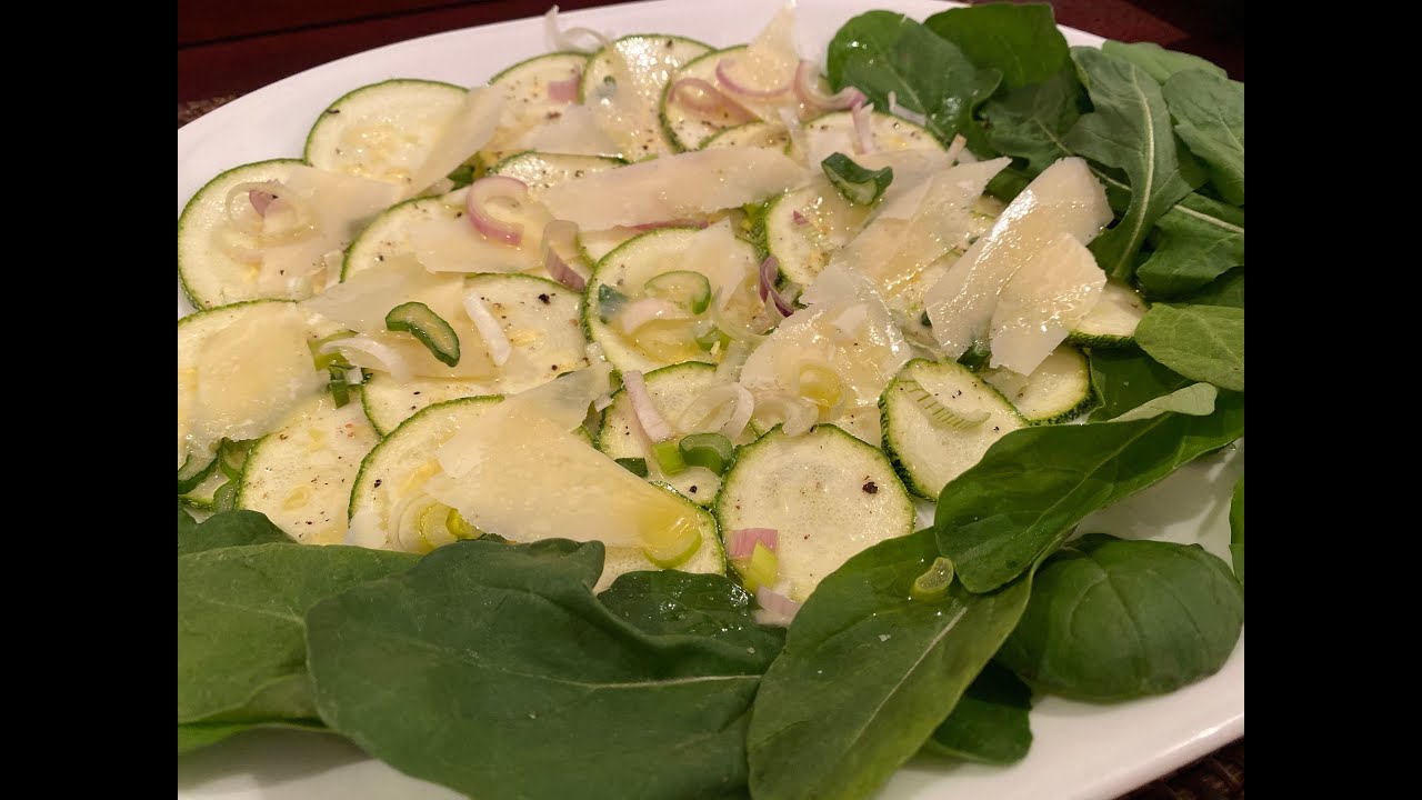 Carpaccio de Zucchini