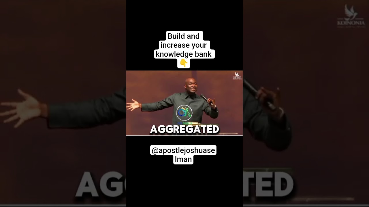 Build and increase your knowledge bank 