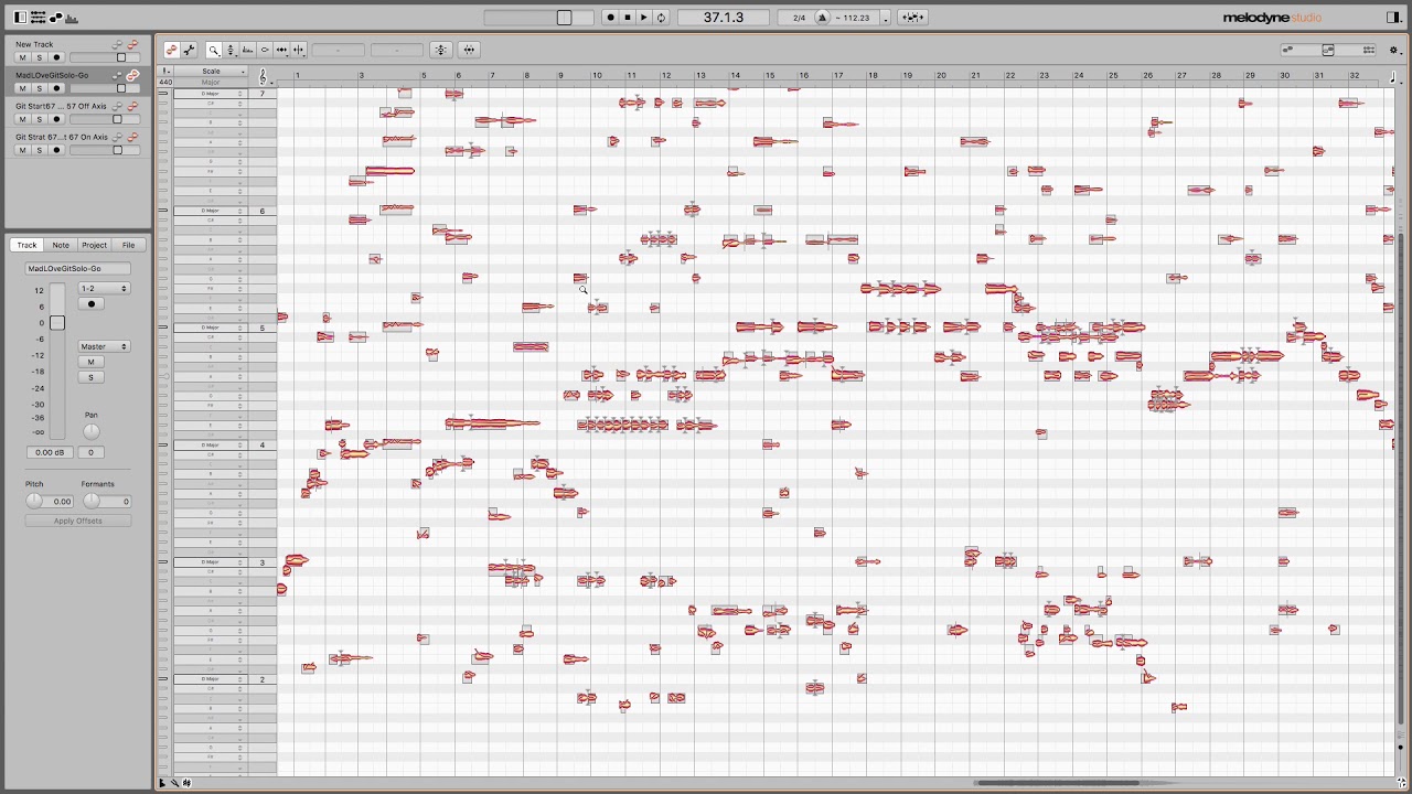 Melodyne 4: Polyphonic DNA and Electric Guitar Solos