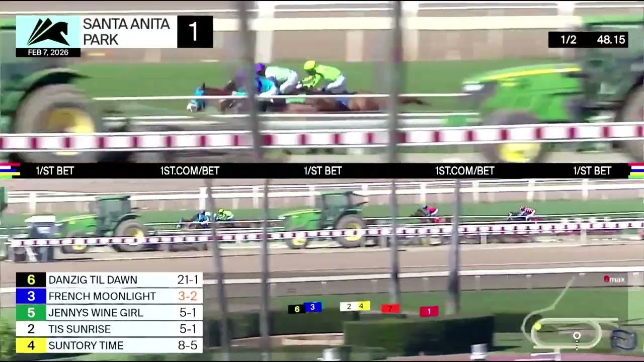 1ra Carrera de Santa Anita Park | Sabado 7 de Febrero de 2026