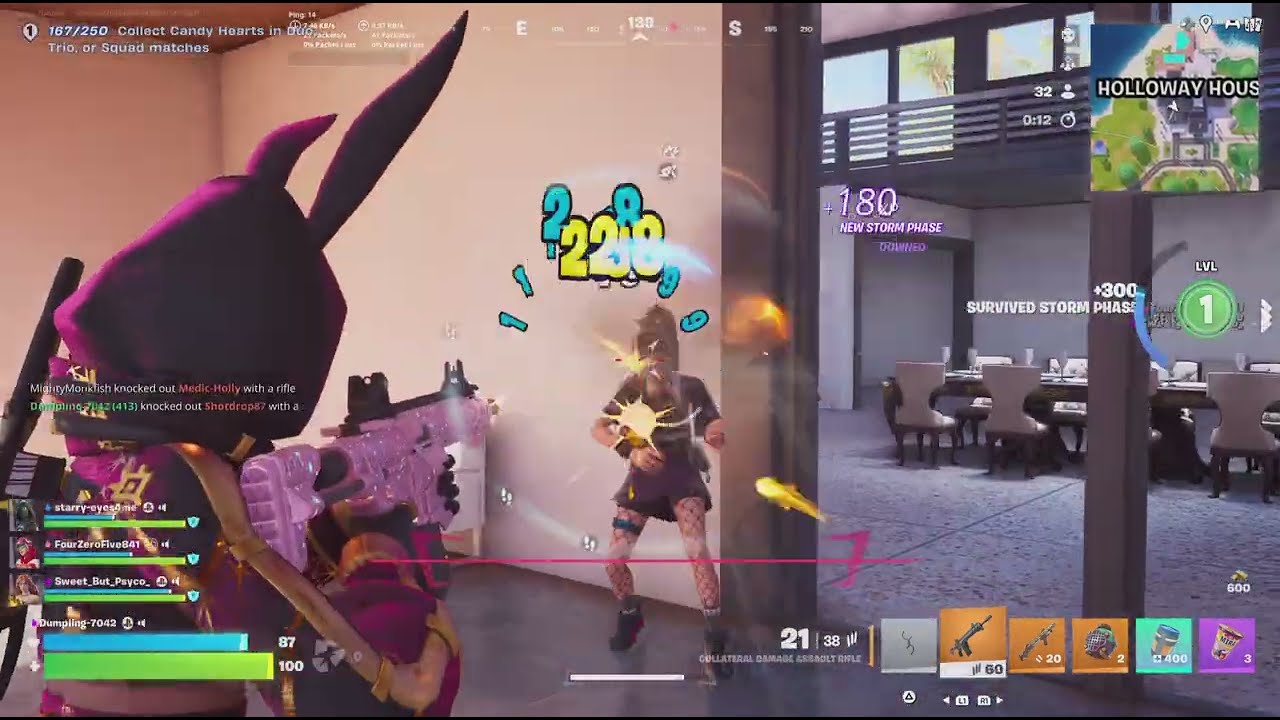 Blitz is too easy (farming hearts) || Fortnite