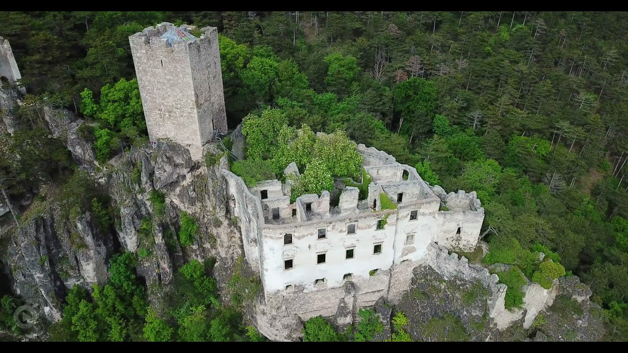 【4K】Castle Ruin Rauhenstein🇦🇹  by Drone!!!