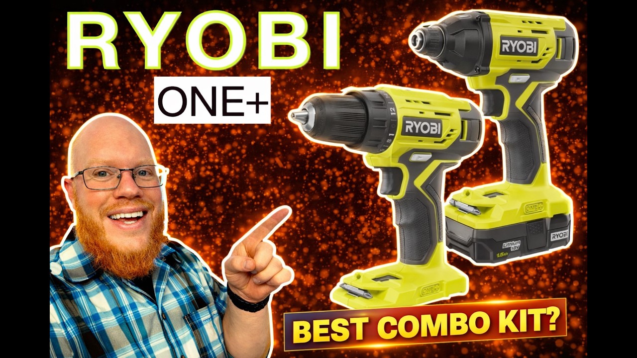 RYOBI DRILL AND IMPACT DRIVER-REVIEW!! #ryobi #woodworking #ryobitools #toolreview