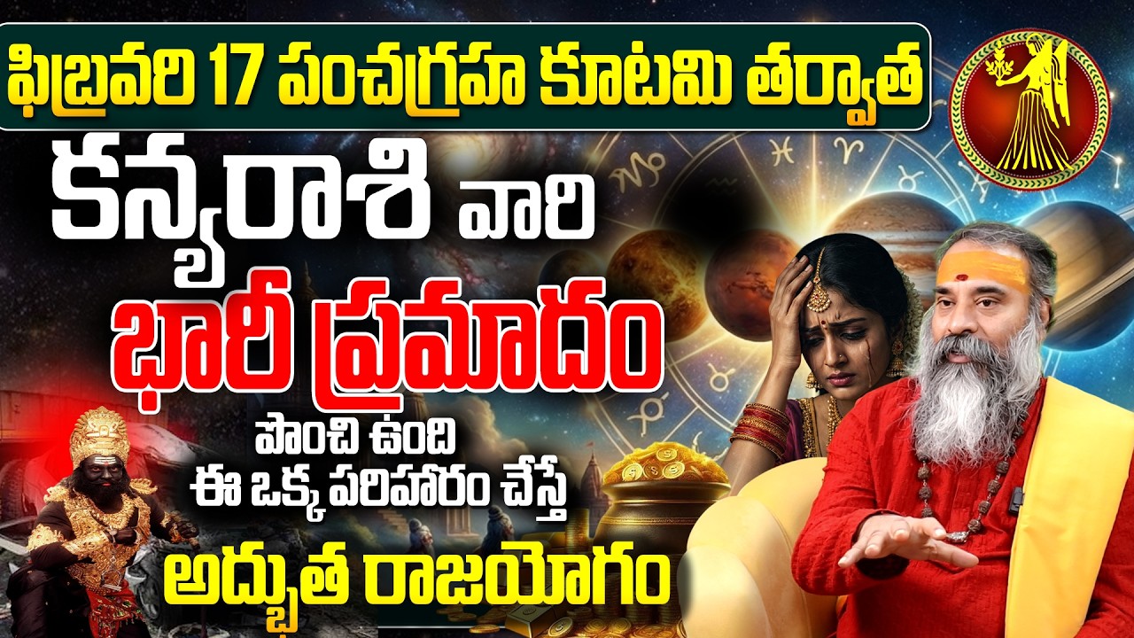 కన్య రాశి వారు జాగ్రత్త Kanya Rasi February 2026 Rasi Phalalu | Virgo Horoscope February 2026