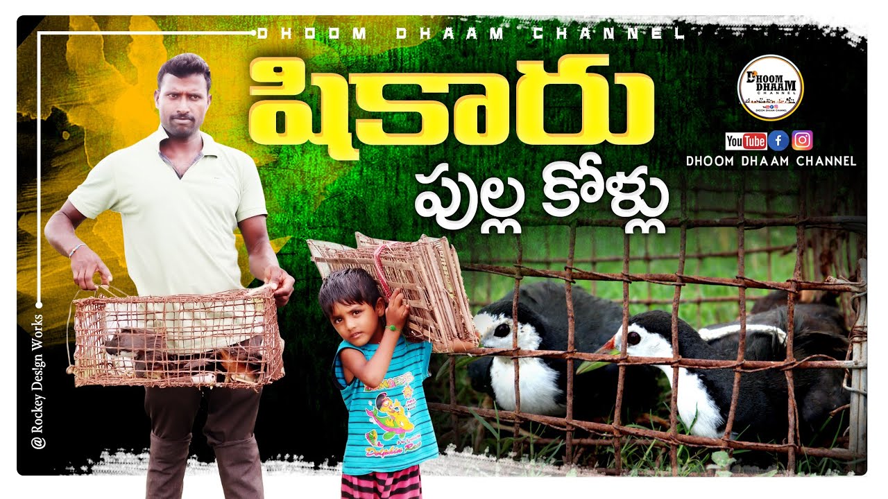 షికారు|| village lo shikar ki pothe||village hunting||my village comedy||dhoom dhaam channel