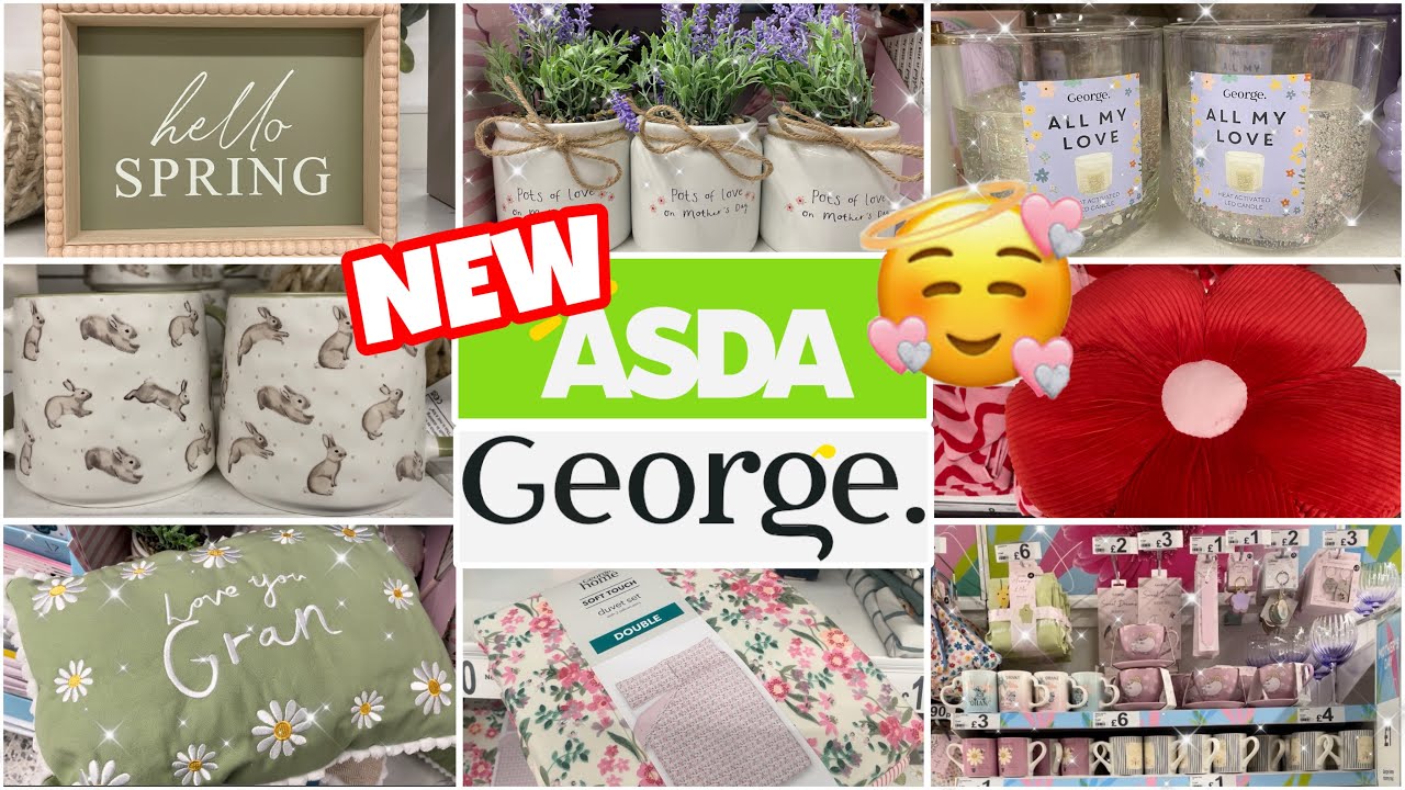 😍 NEW IN ASDA 2024‼️ SPRING 2024 🌸 COME SHOP WITH ME AT ASDA GEORGE | FEBRUARY 2024 | COSY CORNER