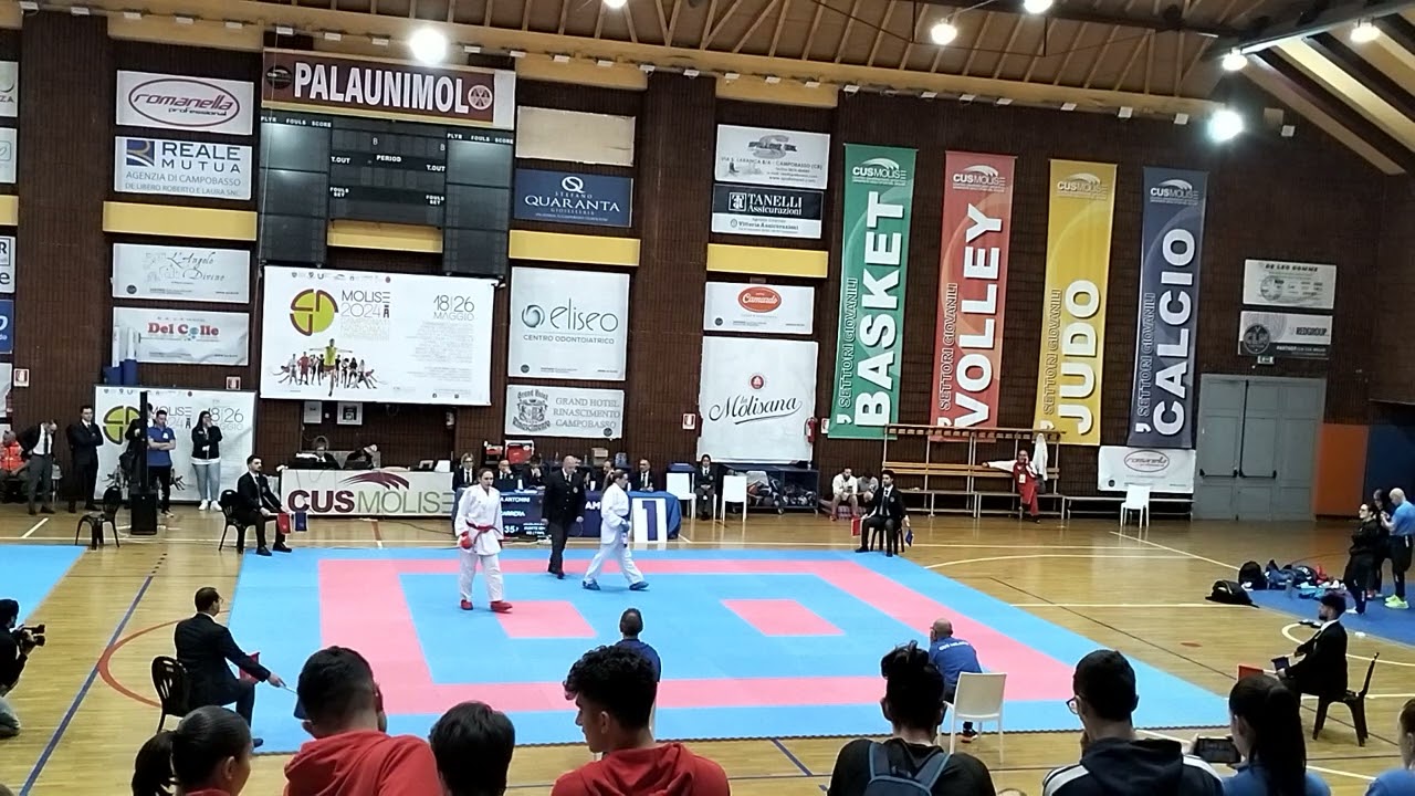 Cnu2024. Campobasso. Karate - Kumite f- finale +68kg