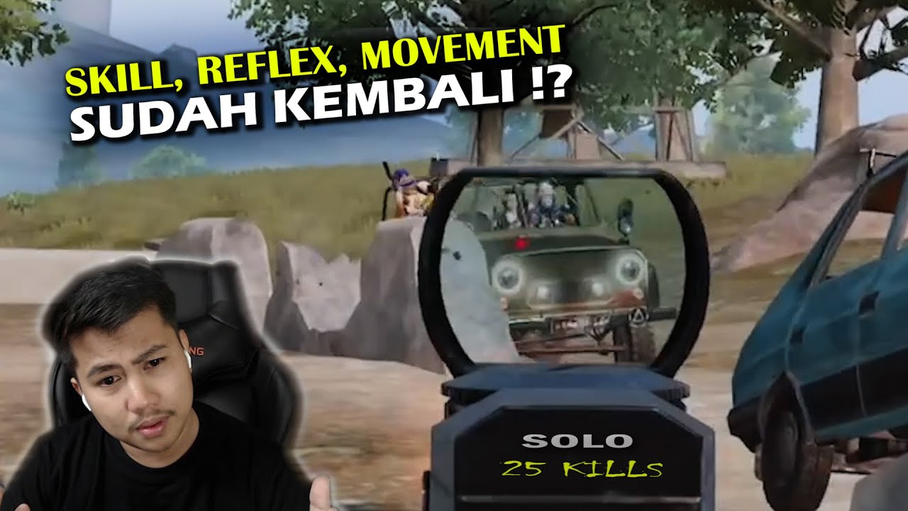 CARA CEPAT MENGEMBALIKAN SKILL YANG HILANG - 25 Kills PUBG Mobile