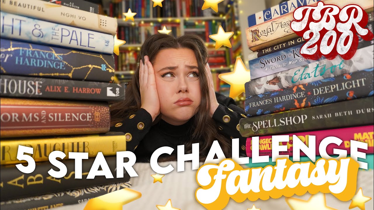 i CAN'T STOP reading until i find a 5 STAR FANTASY book! 🌟📚 TBR200 ep9
