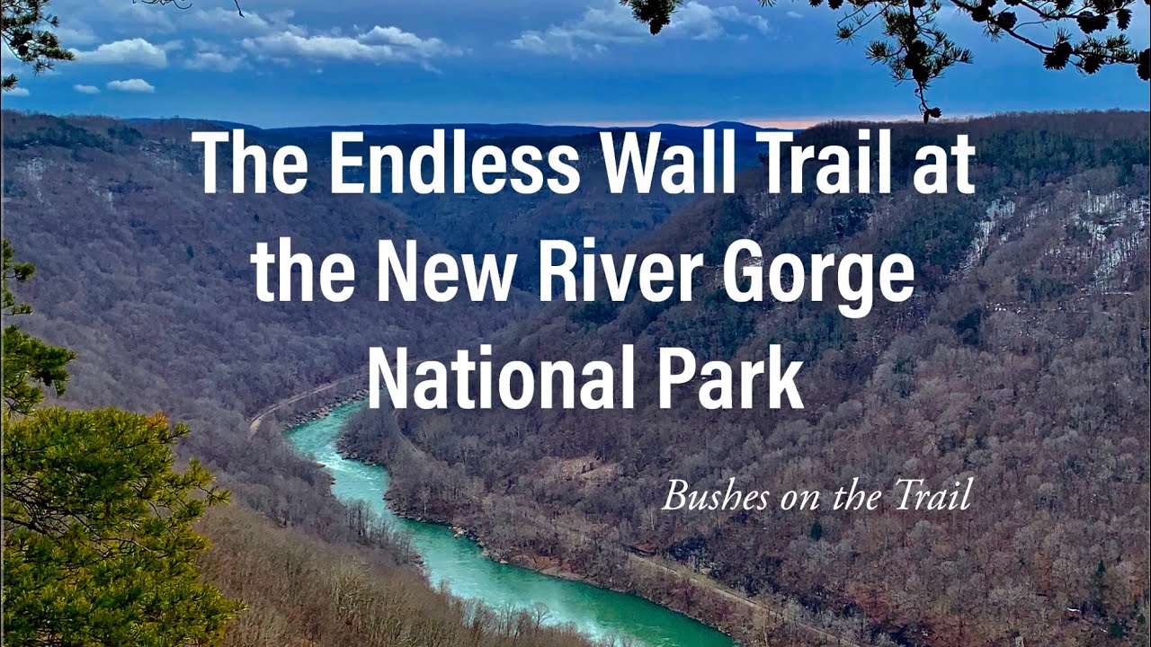 The Endless Wall at the New River Gorge National Park in West Virginia