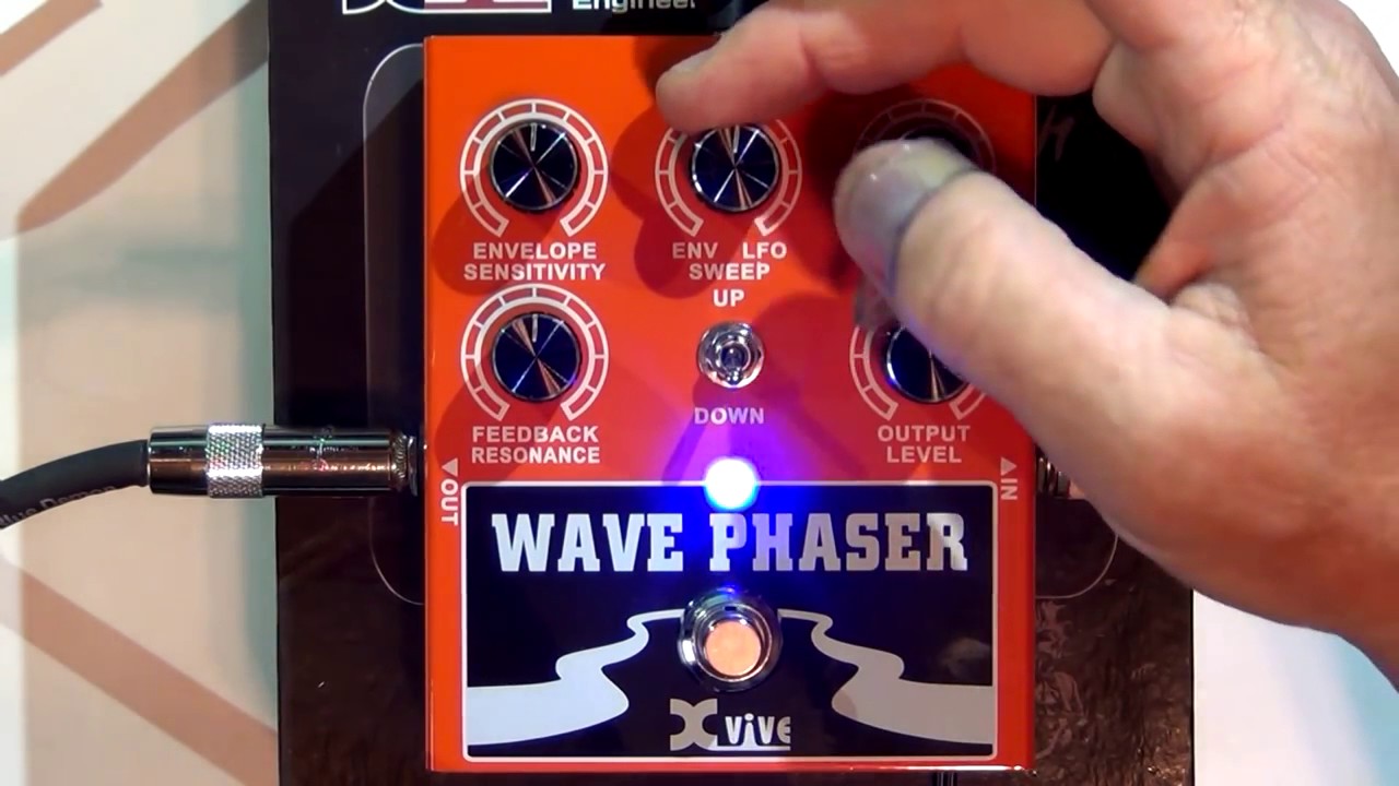 Xvive W1 Wave Phaser Demo by Glenn DeLaune
