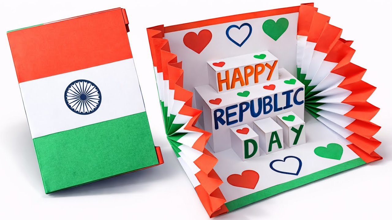 Amazing Republic Day Pop Up Card 🇮🇳 | 26 January Handmade Card | Easy Paper Craft