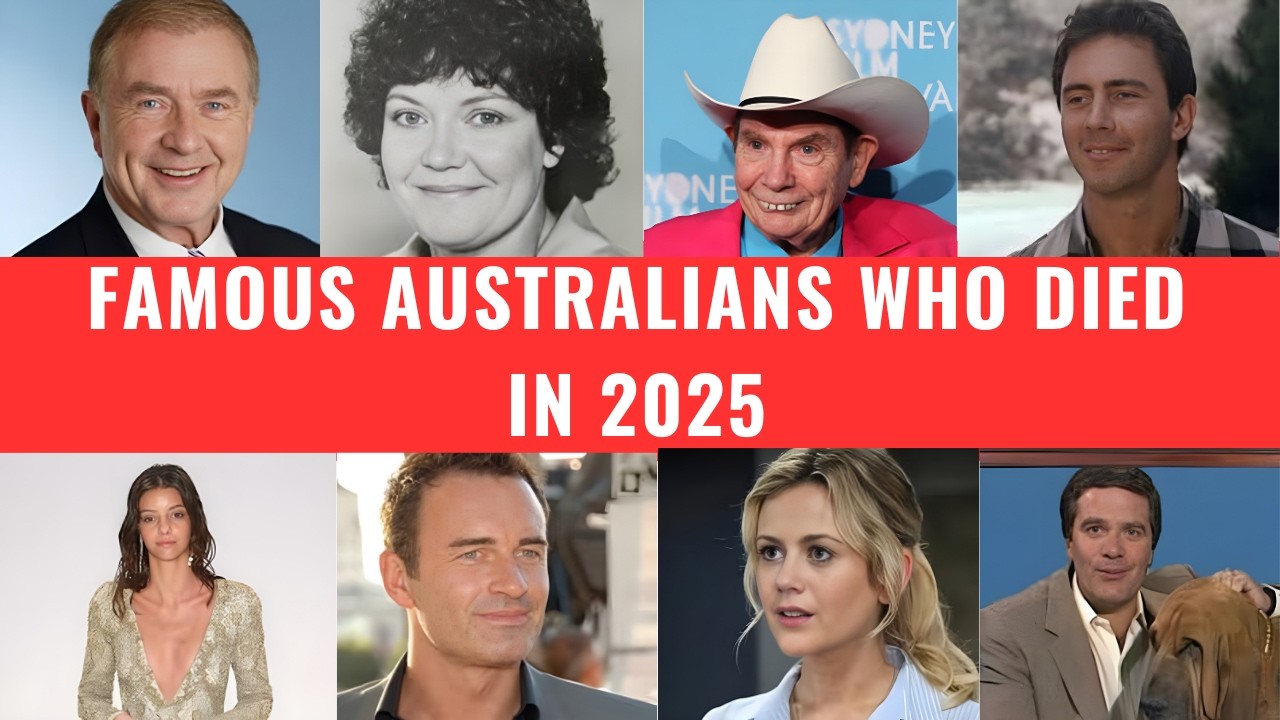 Famous Australians Who Died in 2025