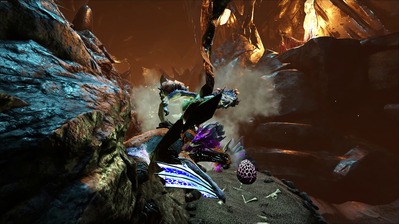 ARK Aberration - Drake Eggs Farmen - Halloween Event - Escape issues ;