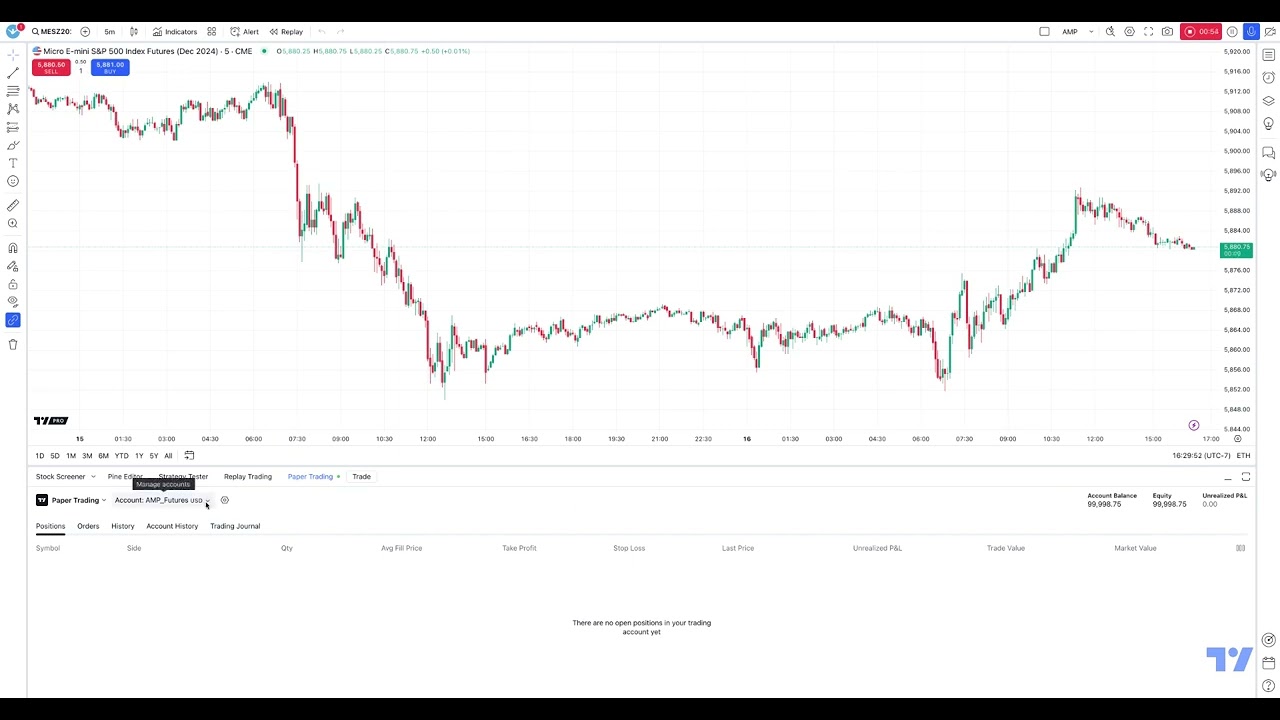 TradingView Tips: How to Create a Demo Sub-Account