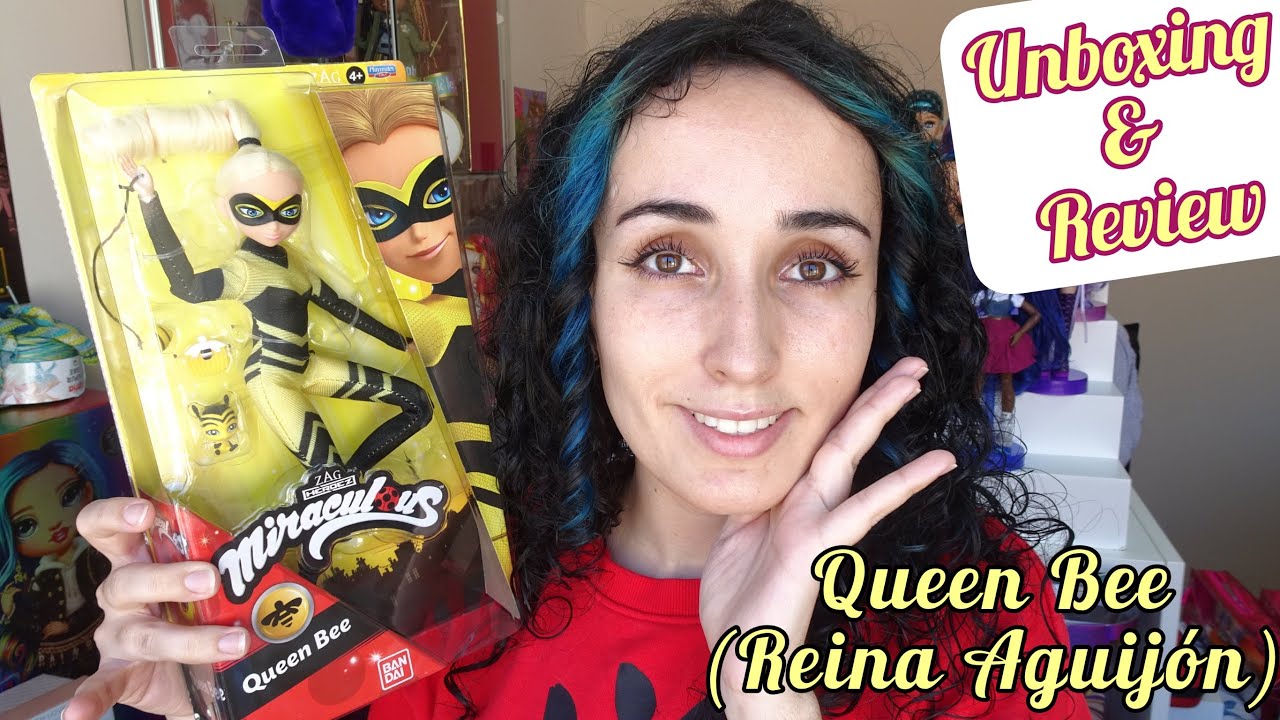Muñeca Queen Bee 🐝 de Miraculous Ladybug 🐞 de Bandai | UNBOXING & REVIEW  en español |