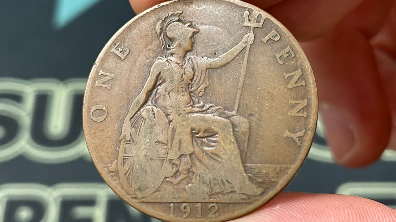 1912 United Kingdom One Penny Predecimal Coin &bull;&nbsp;Values, Information, Mintage, History, and More