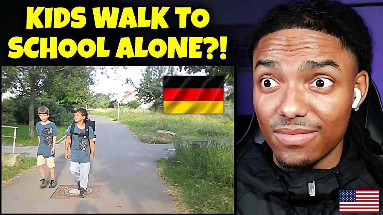 AMERICAN REACTS to What School Is Really Like in Germany