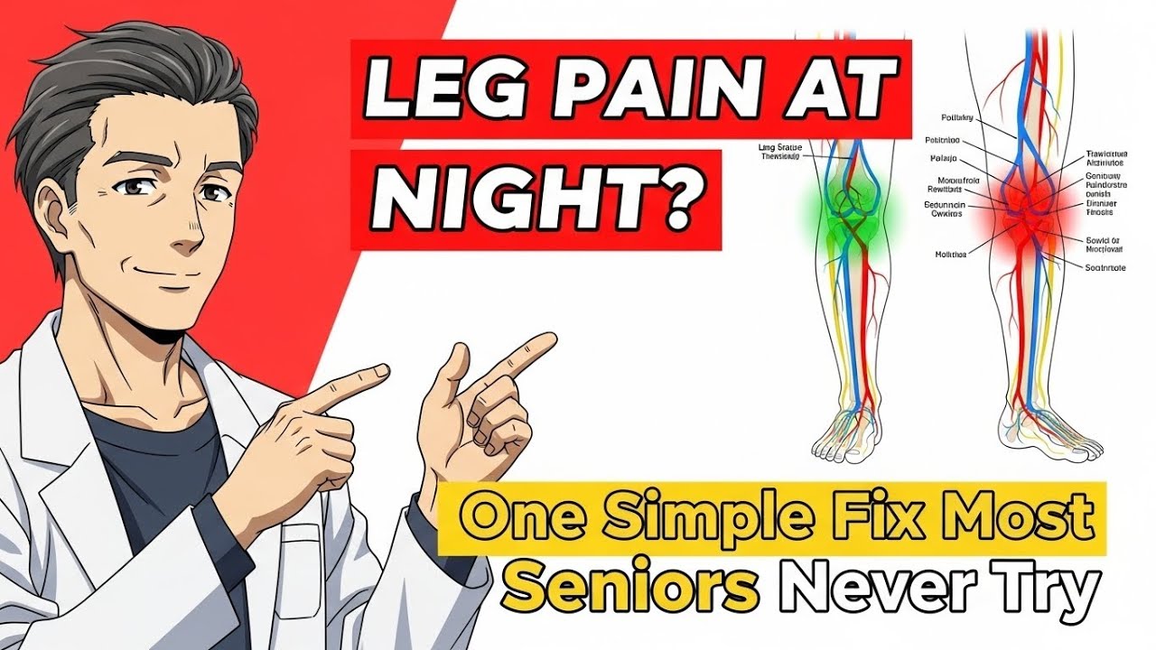 Leg Pain at Night? 🦵 One Simple Fix Most Seniors Never Try