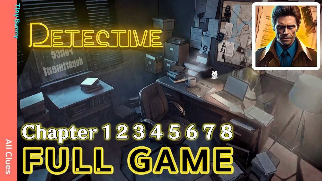 Detective Escape Room Games Full Game Walkthrough (True Ending)