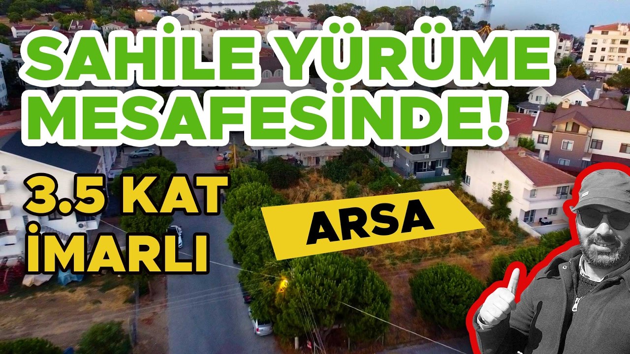 Tekirdağ Marmara Ereğlisi’nde 247 m² Sahile 250 m Mesafede 3,5 Kat İmarlı Yatırımlık Arsa!