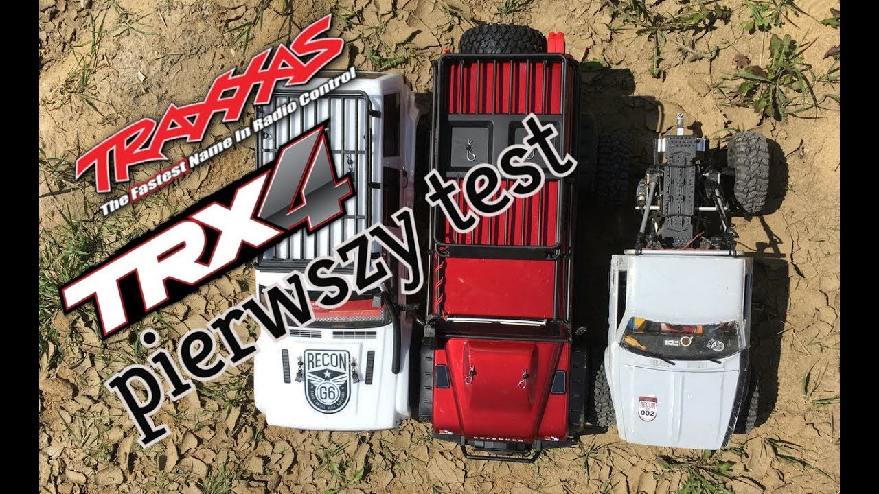 Traxxas TRX4 pierwsza pr&oacute;ba / first run | RC Nennox