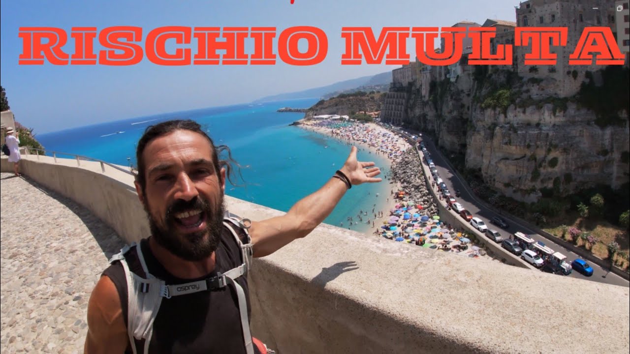 Tropea e Pizzo Calabro. Rischio multa😰Viaggio in VAN 🚐🌍 CALABRIA