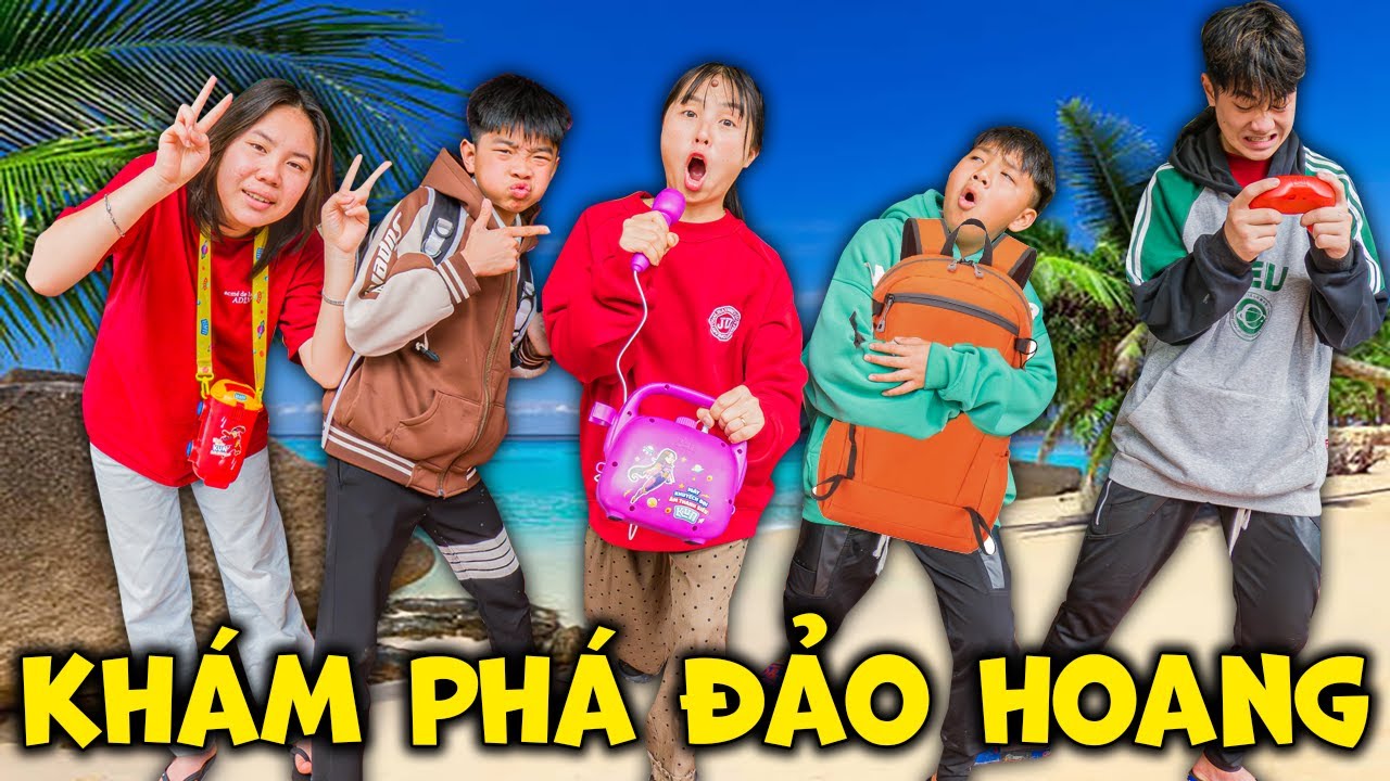 Hằng Hóng Hớt Dẫn Trẻ Trâu Khám Phá Đảo Hoang Khổng Lồ