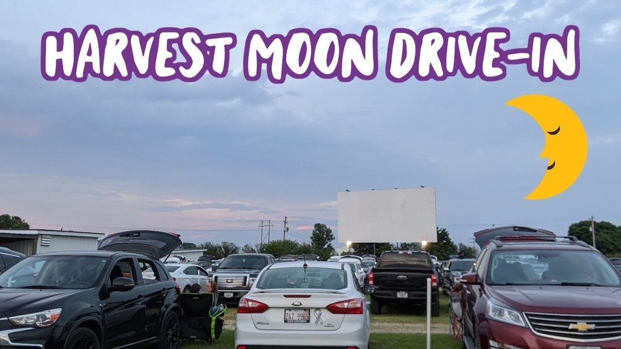 My nephew's first drive-in experience