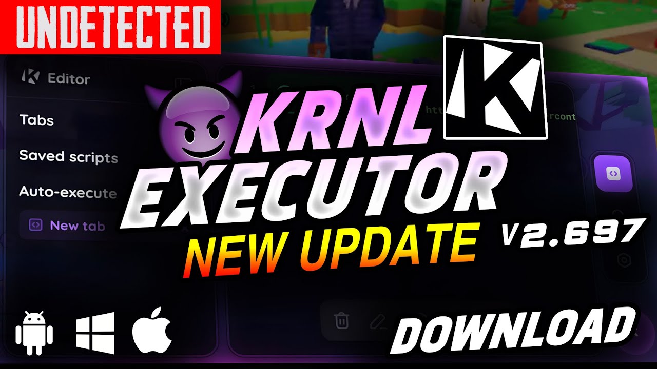 Как скачать KRNL Executor Mobile 2025 😈 Новое обновление KRNL Executor v2.697 (Android и iOS)