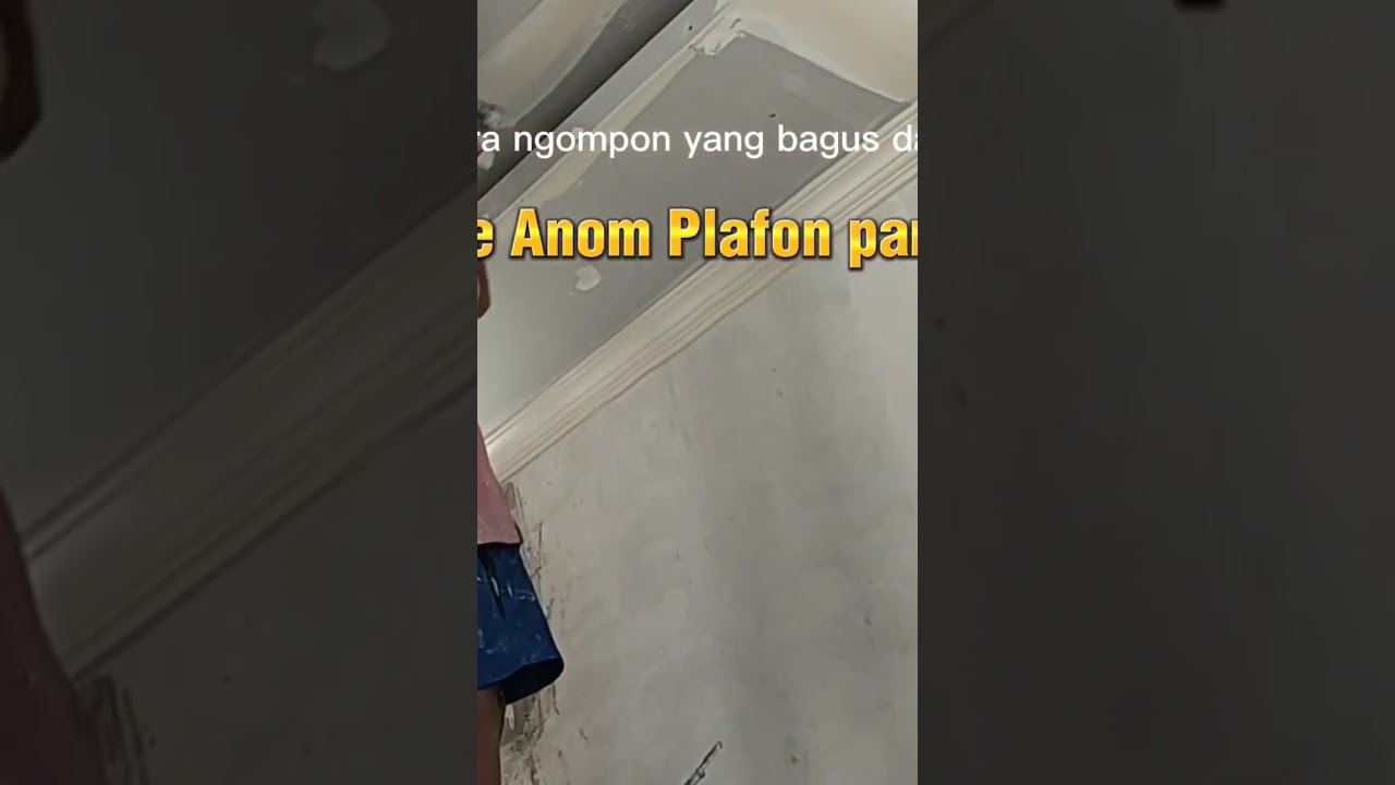 cara ngompon yang bagus dan benar #potreanom #plafonminimalis #plafon #lisgypsum #rumahidaman